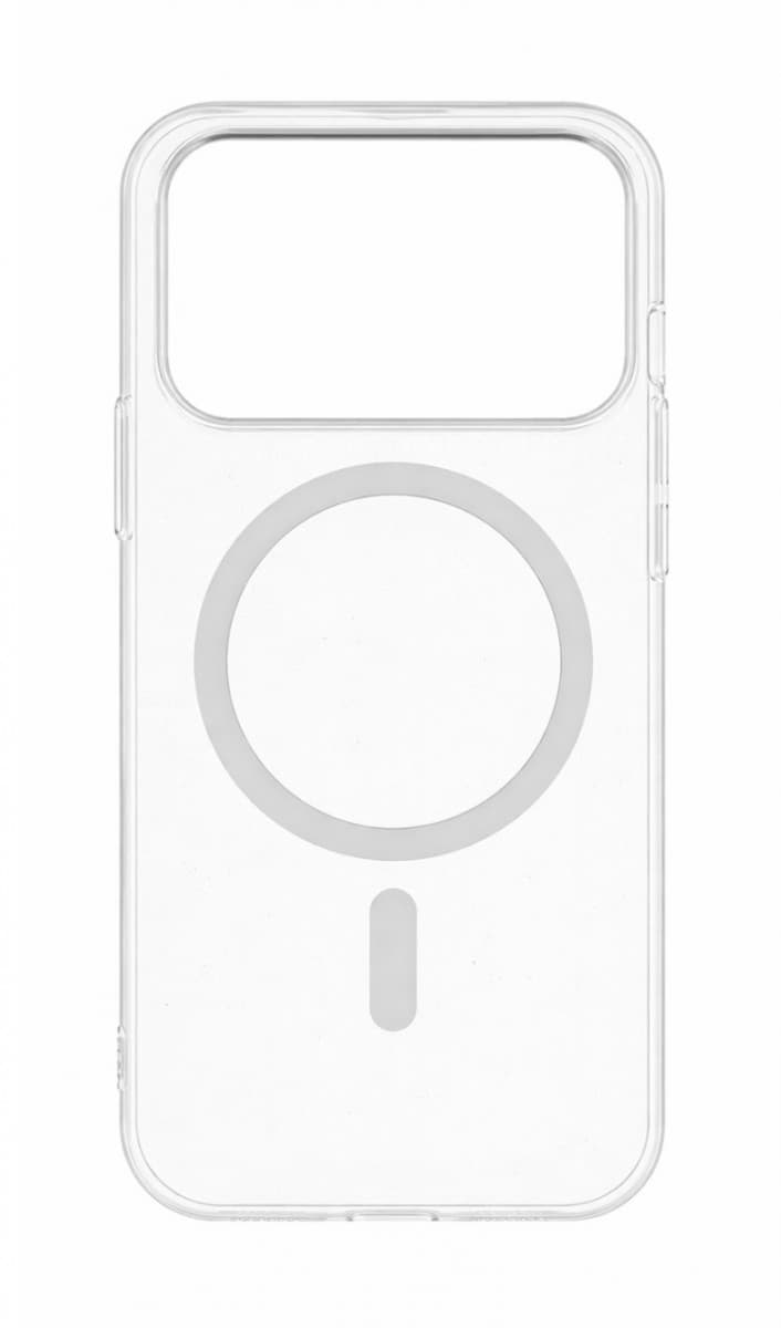 Zadní kryt Transparent Slim Magsafe pro iPhone 17 Pro bílý