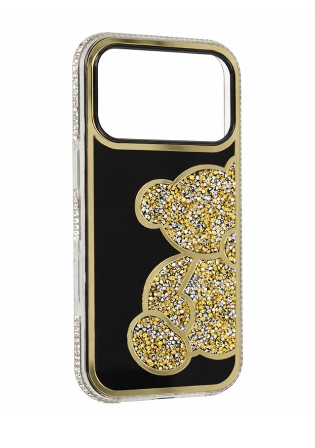 Zadní kryt Teddy Bear pro iPhone 17 Pro zlatý - náhled 1