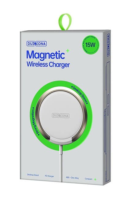 Bezdrátová rychlonabíječka Dux Ducis Duzzona W1 Magsafe 15W bílá 97841 - náhled 5