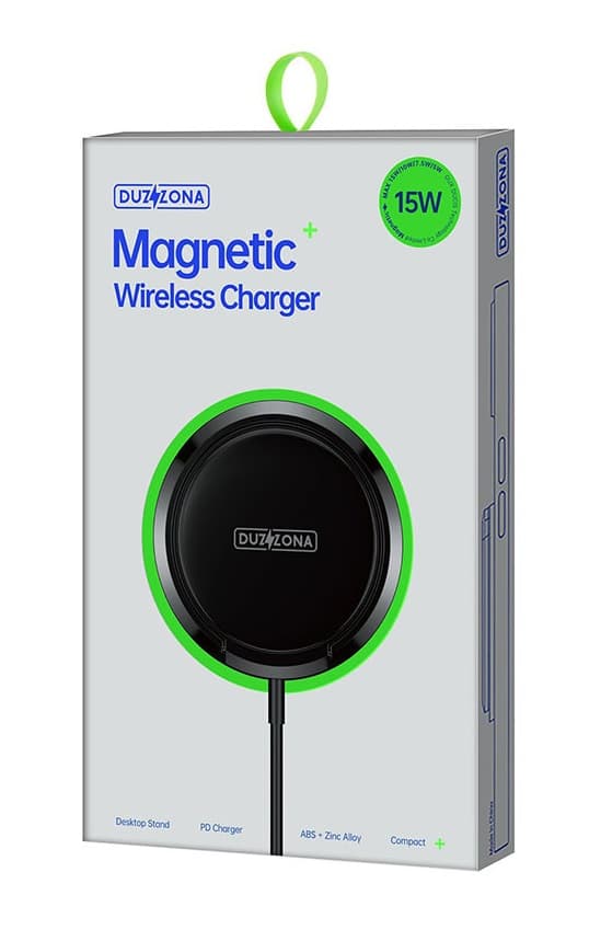 Bezdrátová rychlonabíječka Dux Ducis Duzzona W1 Magsafe 15W černá 97850 - náhled 5