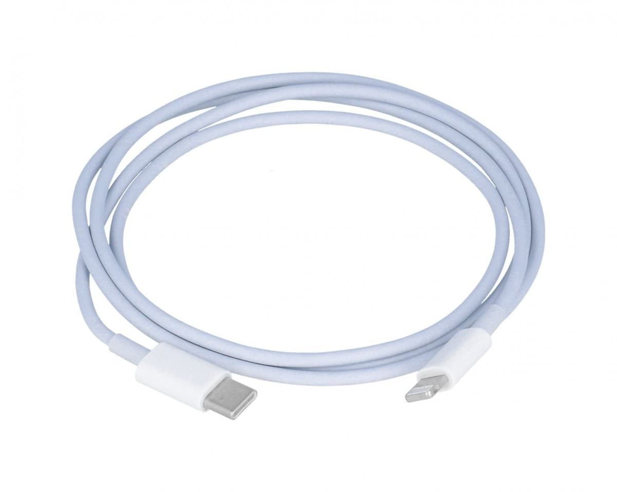 Datový kabel TopQ Super Flash Charge USB-C - Lightning 1 m bílý 5A 60168 - náhled 3