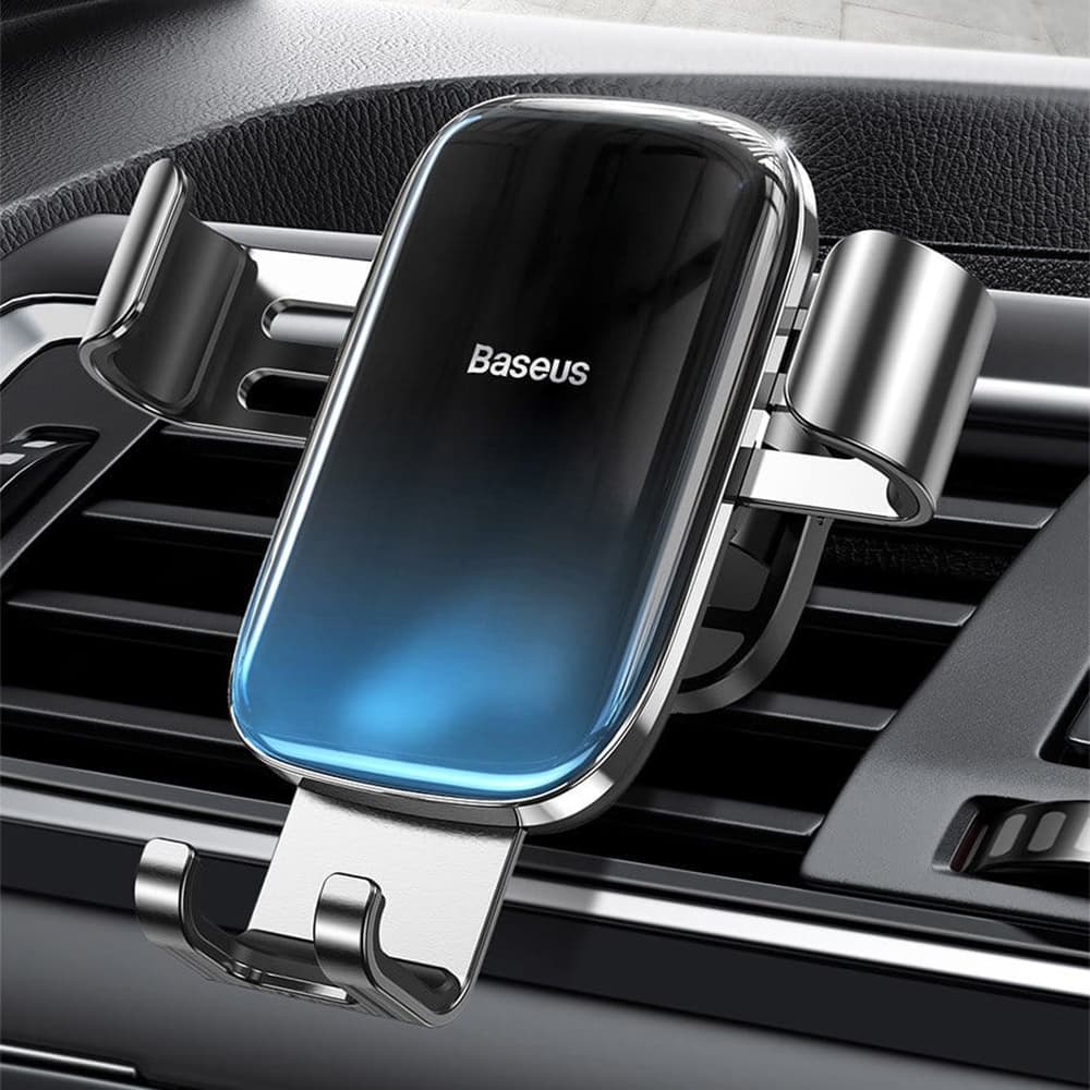 Držák na mobil do auta Baseus Glaze Gravity SUYL-LG01 černý 56139 - náhled 3