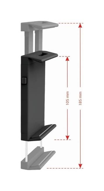 Držák na tablet do auta Swissten S-Grip T1-OP na opěrku hlavy černý 30306 - náhled 3