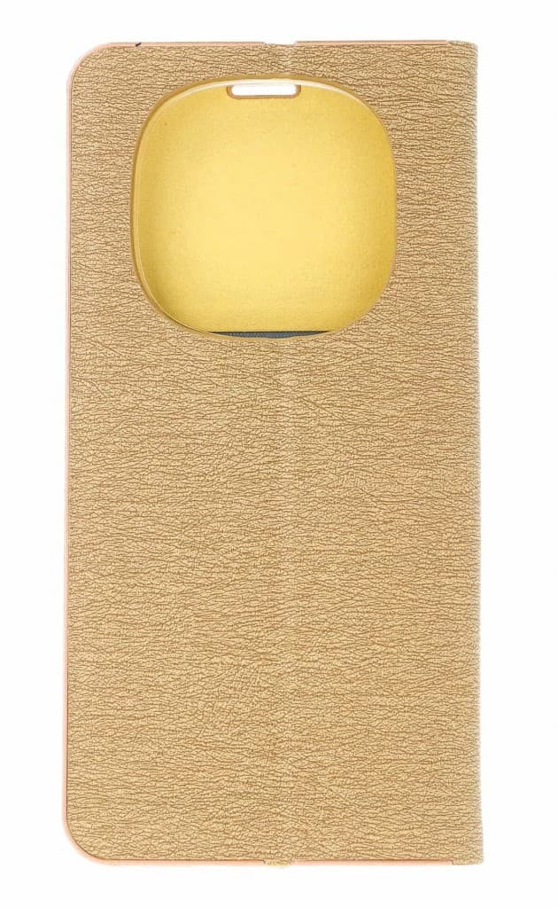 Pouzdro TopQ Xiaomi Redmi Note 14 Pro 5G knížkové Luna Book zlaté 135596 - náhled 2