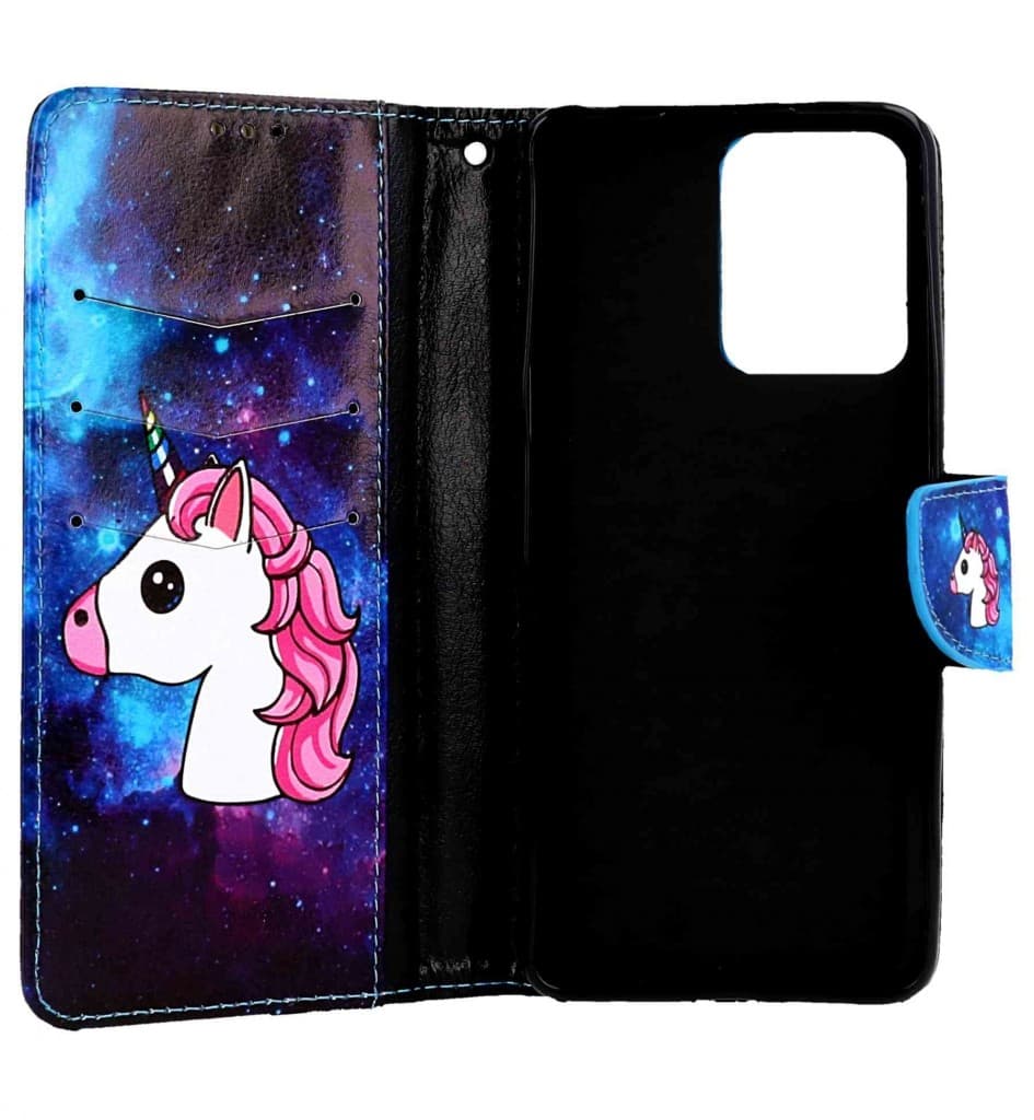 Pouzdro TopQ Xiaomi Redmi Note 12 Pro 5G knížkové Space Unicorn 95694 - náhled 3