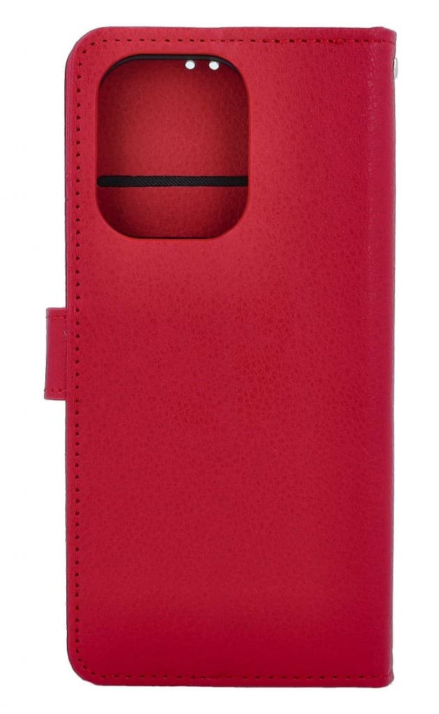 Pouzdro TopQ Xiaomi Redmi Note 13 knížkové červené s přezkou 130165 - náhled 2