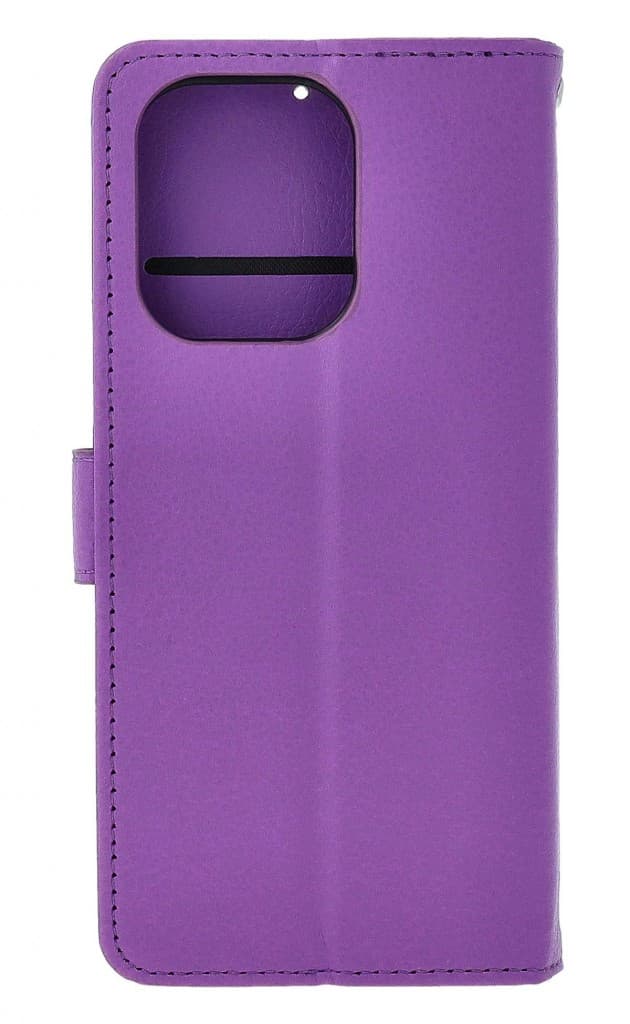 Pouzdro TopQ Xiaomi Redmi Note 13 knížkové fialové s přezkou 130169 - náhled 2