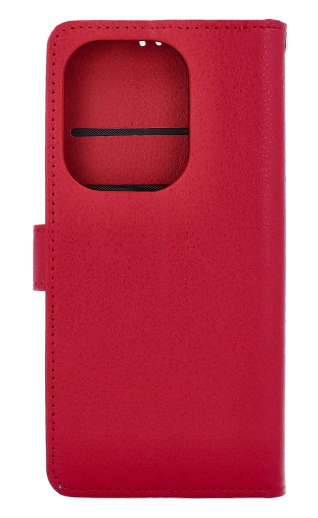 Pouzdro TopQ Xiaomi Redmi Note 13 Pro knížkové červené s přezkou 130190 - náhled 2