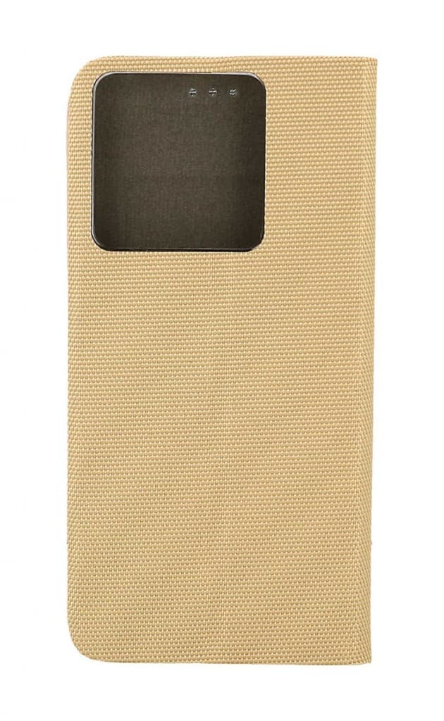 Pouzdro TopQ Xiaomi Redmi Note 13 Pro 5G knížkové Sensitive Book zlaté 123164 - náhled 2