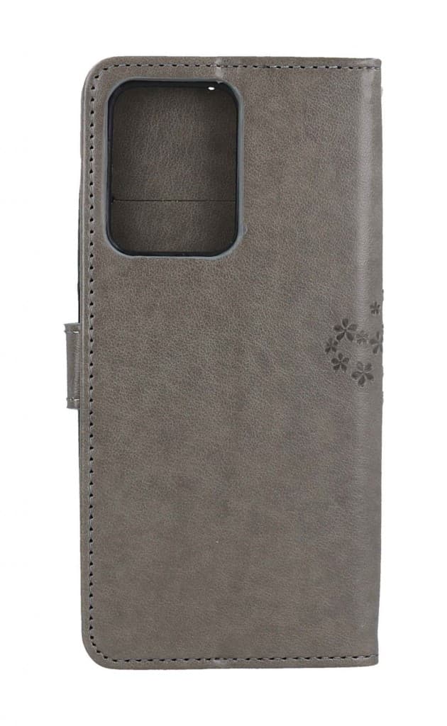 Pouzdro TopQ Xiaomi Redmi Note 12 Pro+ 5G knížkové Šedý strom sovičky 106882 - náhled 2