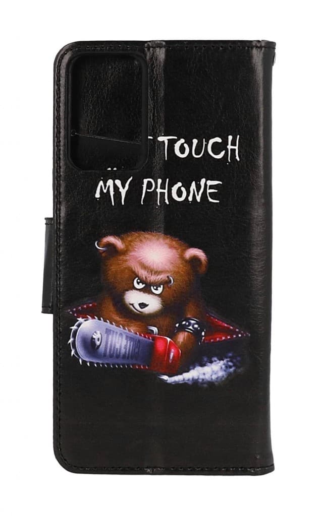 Pouzdro TopQ Xiaomi Redmi Note 12S knížkové Don't Touch méďa 112672 - náhled 2