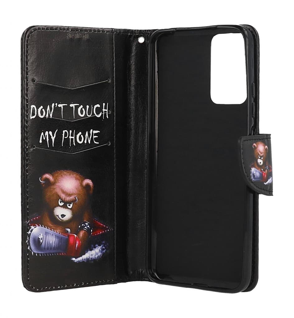 Pouzdro TopQ Xiaomi Redmi Note 12S knížkové Don't Touch méďa 112672 - náhled 3