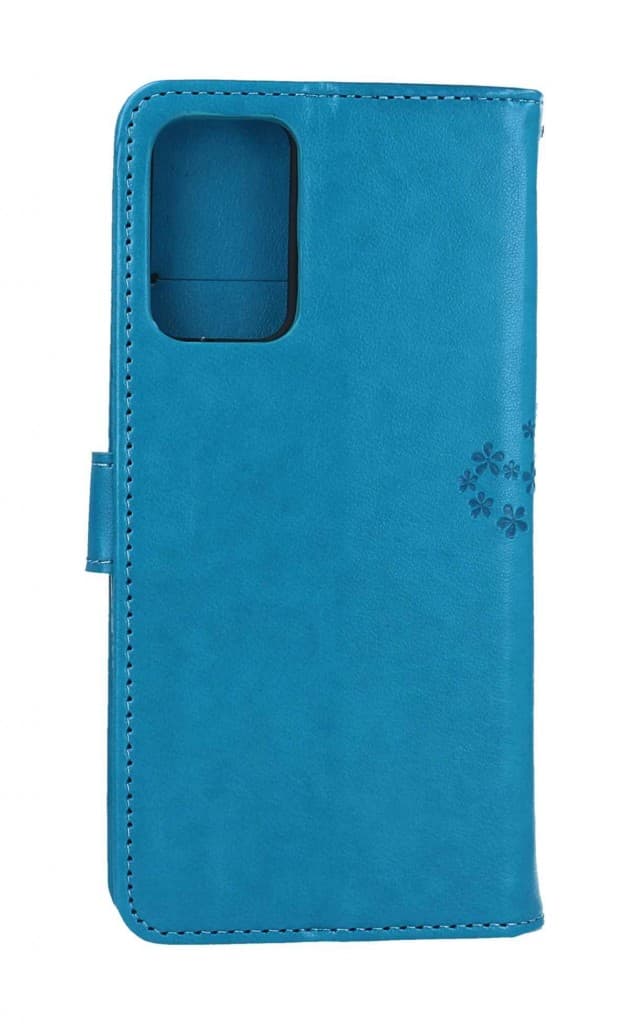 Pouzdro TopQ Xiaomi Redmi Note 12S knížkové Tyrkysový strom sovičky 106874 - náhled 2