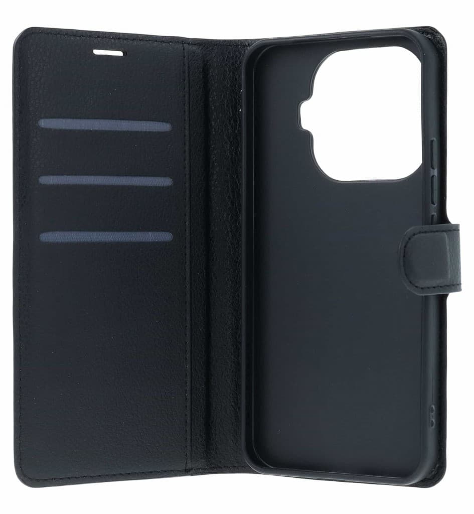 Pouzdro TopQ Leather Folio Xiaomi 15T Pro knížkové černé 175045 - náhled 3