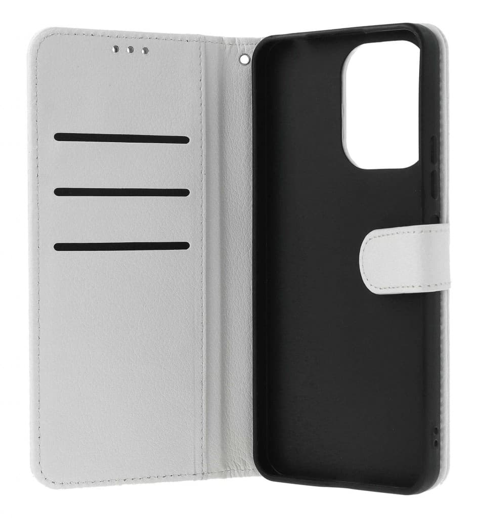 Pouzdro TopQ Xiaomi Redmi 13C knížkové bílé s přezkou 130618 - náhled 3