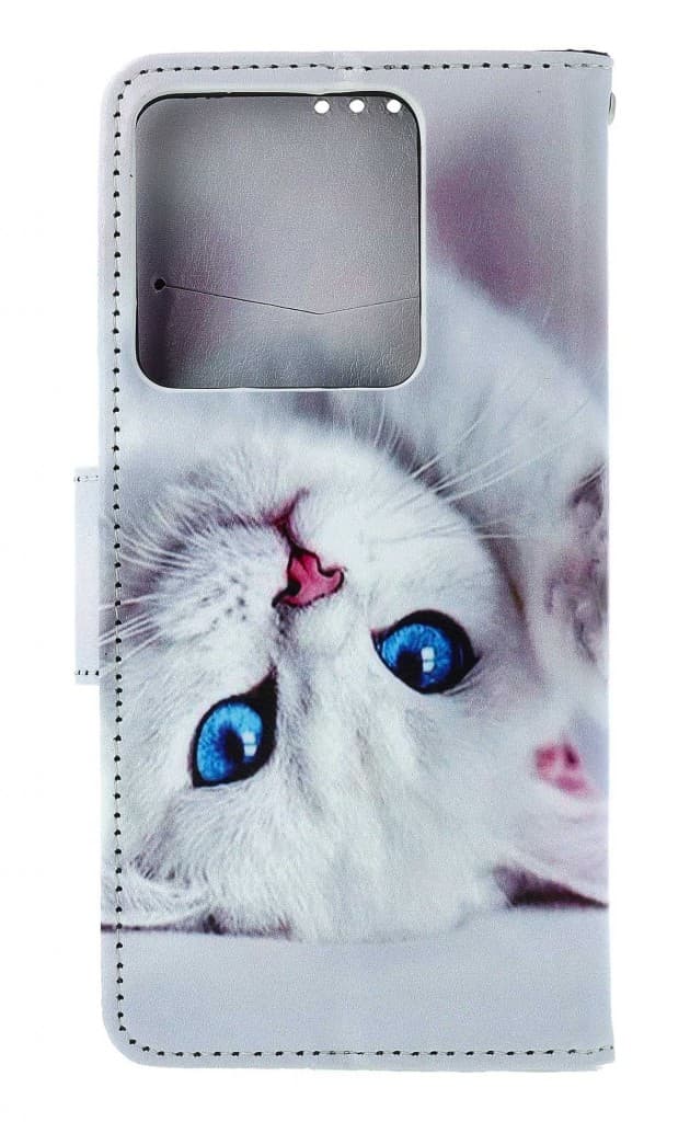 Pouzdro TopQ Xiaomi Redmi Note 13 Pro 5G knížkové Kočička 130232 - náhled 2