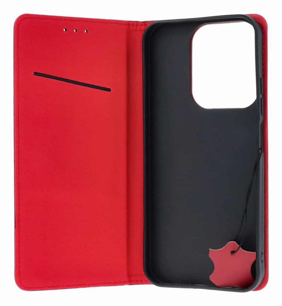 Pouzdro Leather SMART PRO Xiaomi Redmi 15C knížkové červené 143144 - náhled 3
