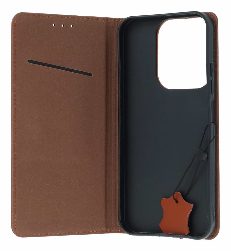 Pouzdro Leather SMART PRO Xiaomi Redmi 15C knížkové hnědé 143146 - náhled 3