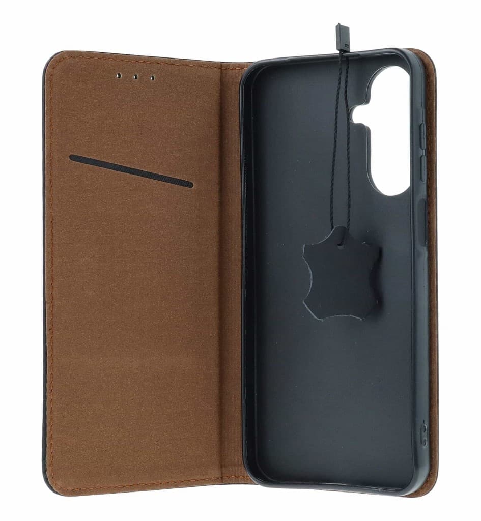 Pouzdro Leather SMART PRO Samsung A17 knížkové černé 142759 - náhled 3