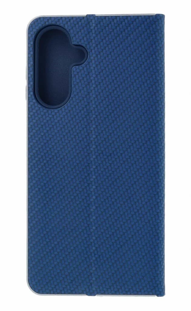 Pouzdro TopQ Samsung A17 knížkové Luna Carbon Book modré 142755 - náhled 2