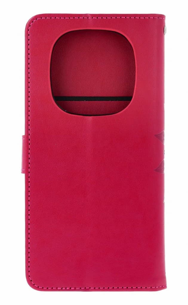 Pouzdro TopQ Xiaomi Redmi Note 14 Pro 5G knížkové Mandala tmavě růžová 166628 - náhled 2