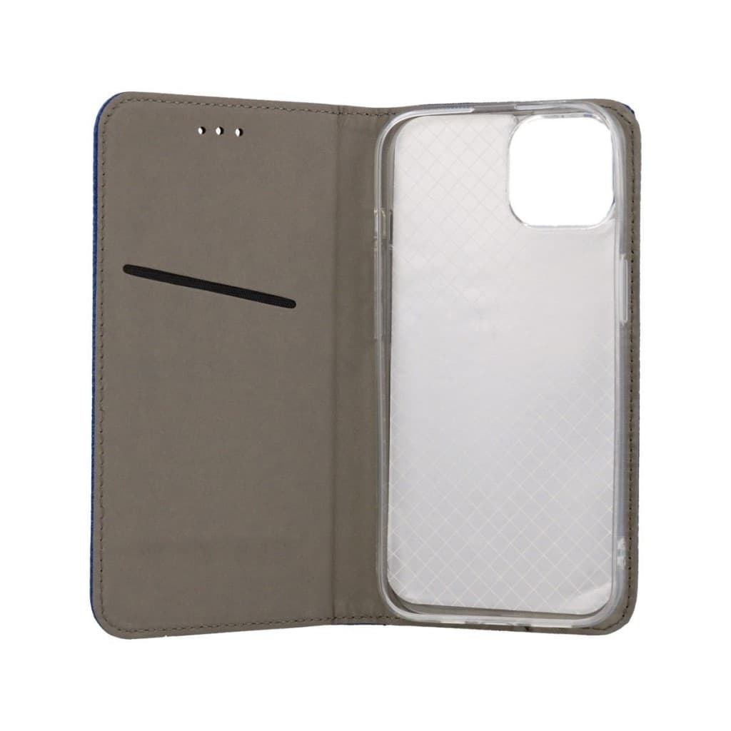 Pouzdro TopQ iPhone 13 Smart Magnet knížkové modré 64080 - náhled 3