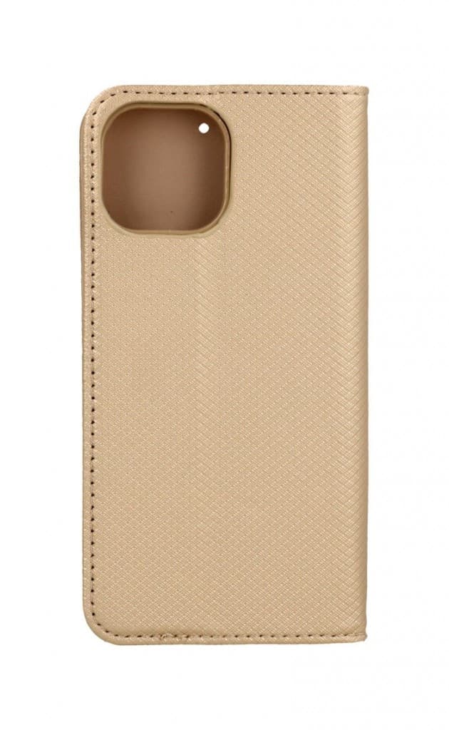 Pouzdro TopQ iPhone 13 mini Smart Magnet knížkové zlaté 64083 - náhled 2