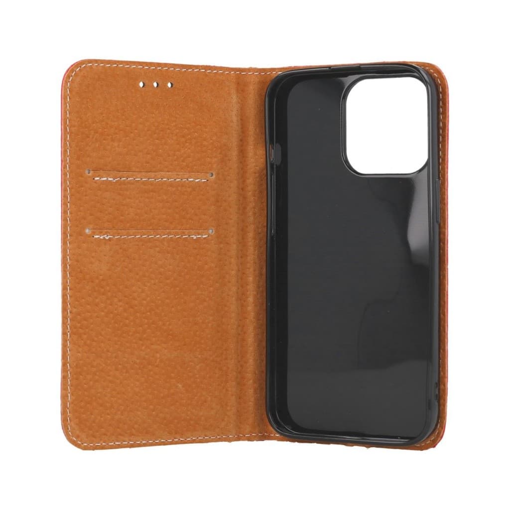 Pouzdro TopQ Special iPhone 13 Pro Max knížkové červené 66929 - náhled 3