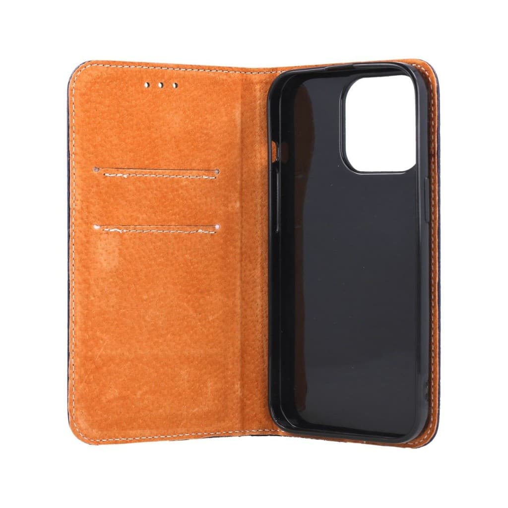 Pouzdro TopQ Special iPhone 13 Pro Max knížkové modré 66928 - náhled 3