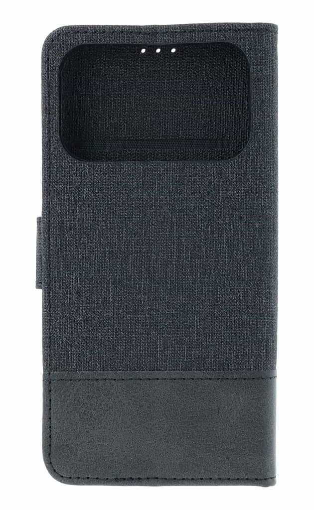 Pouzdro TopQ GOMMA iPhone 17 Pro Max knížkové černé 173584 - náhled 2
