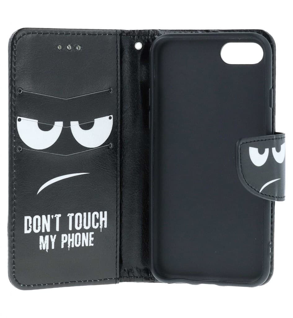 Pouzdro TopQ iPhone SE 2020 knížkové Don't Touch 49754 - náhled 3