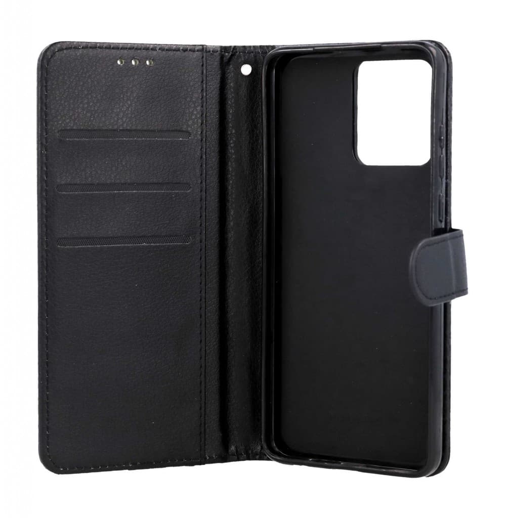 Pouzdro TopQ Motorola Moto G84 5G knížkové černé s přezkou 117129 - náhled 3