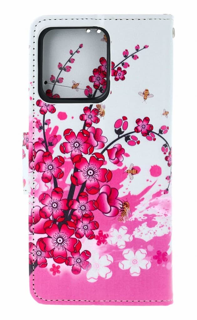 Pouzdro TopQ Motorola Moto G86 5G knížkové Kytičky 170019 - náhled 2