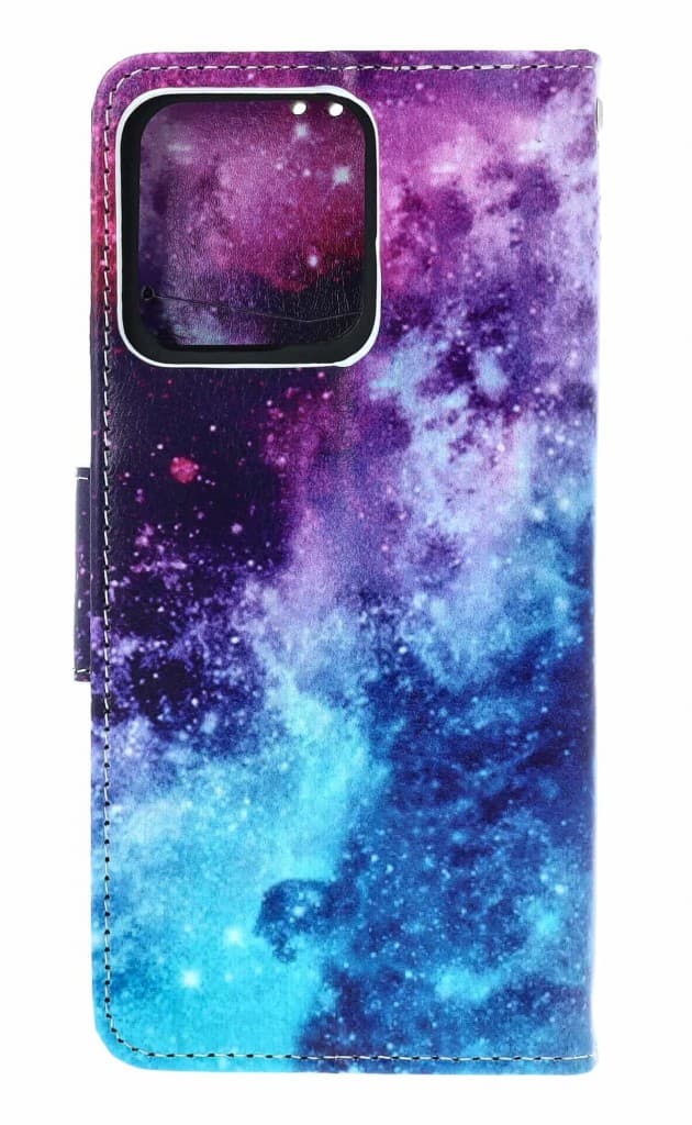 Pouzdro TopQ Motorola Moto G86 5G knížkové Vesmír 170020 - náhled 2