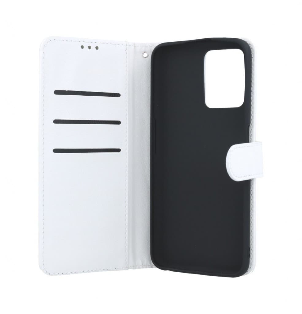 Pouzdro TopQ Realme 9 Pro knížkové bílé s přezkou 71539 - náhled 3