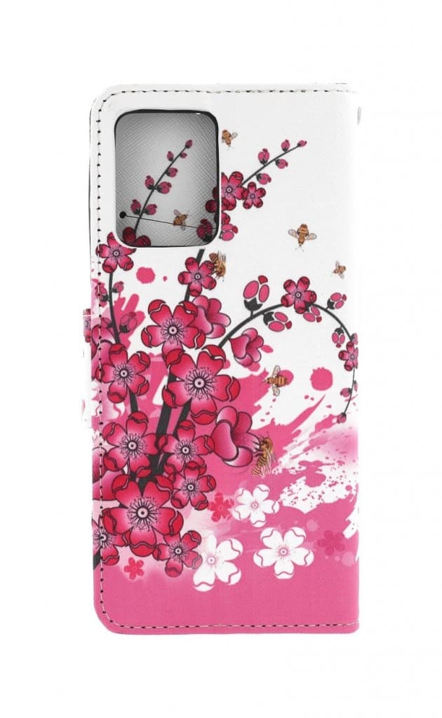 Pouzdro TopQ Realme 9 Pro knížkové Kytičky textil 71437 - náhled 2