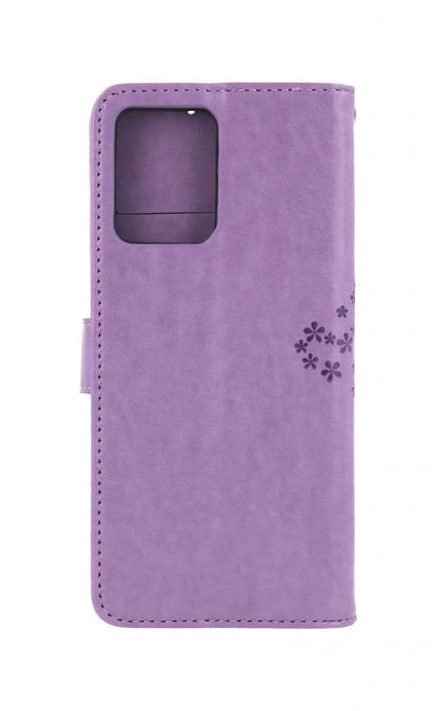 Pouzdro TopQ Realme 9 Pro knížkové Světle fialový strom sovičky 71612 - náhled 2