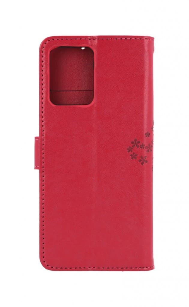 Pouzdro TopQ Realme 9 Pro knížkové Tmavě růžový strom sovičky 71617 - náhled 2