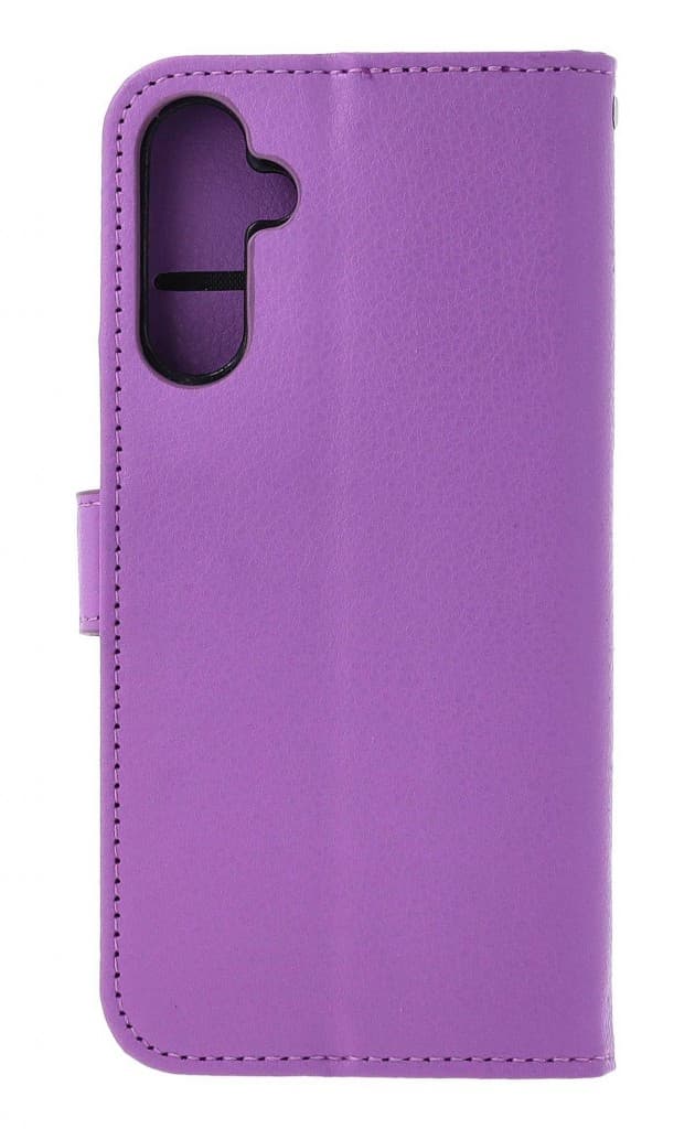 Pouzdro TopQ Samsung A15 knížkové fialové s přezkou 130609 - náhled 2