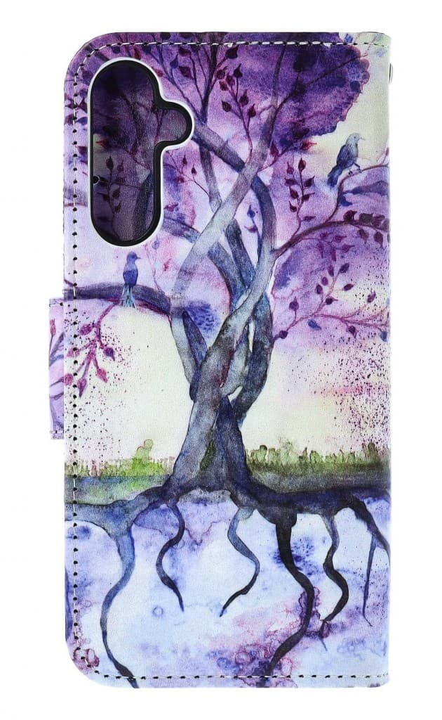 Pouzdro TopQ Samsung A15 knížkové Kresba stromu 132158 - náhled 2