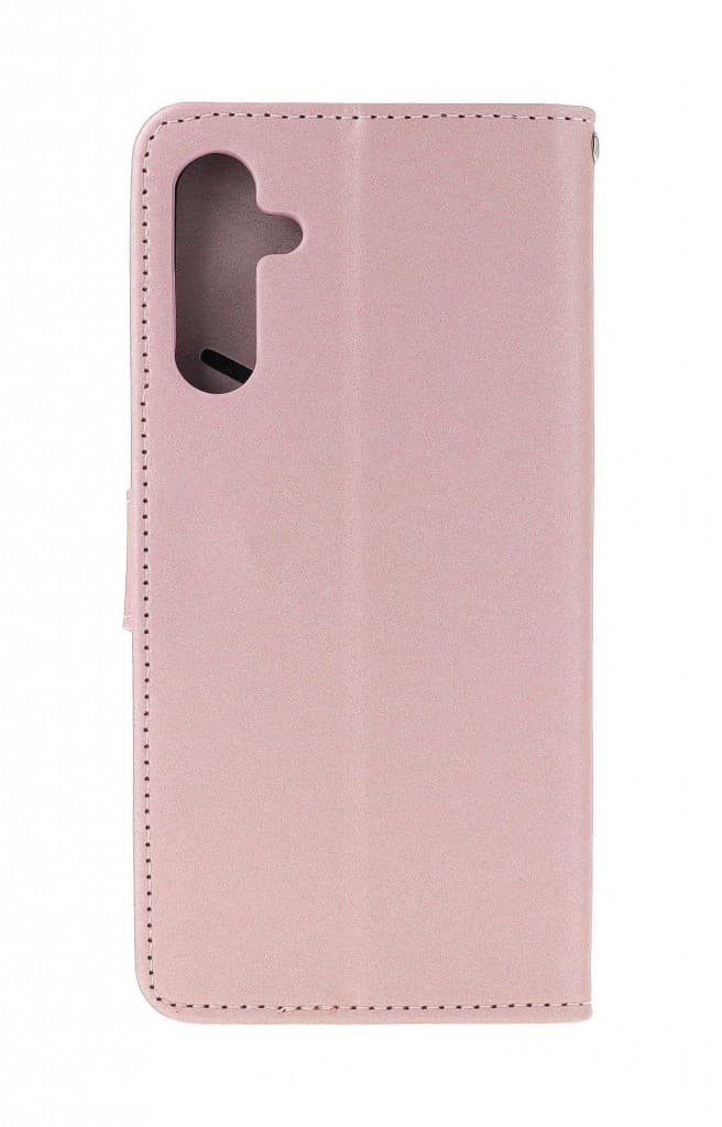 Pouzdro TopQ Samsung A15 knížkové růžové s králíčkem 131014 - náhled 2