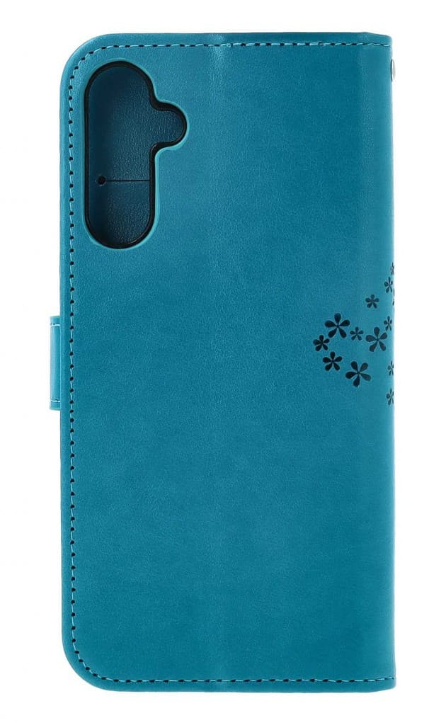 Pouzdro TopQ Samsung A15 knížkové Tyrkysový strom sovičky 130612 - náhled 2