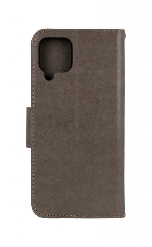 Pouzdro TopQ Samsung A22 knížkové Butterfly šedé 63571 - náhled 2