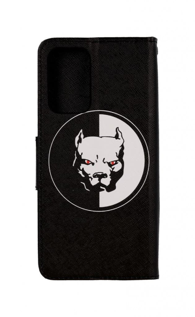 Pouzdro TopQ Samsung A52 Černobílý pitbull 62868 - náhled 2