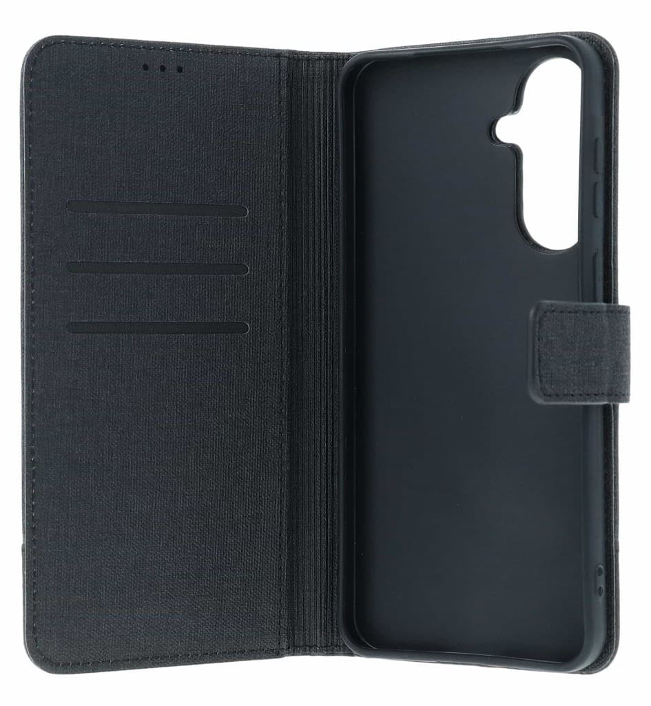 Pouzdro TopQ GOMMA Samsung A57 5G knížkové černé 174835 - náhled 3