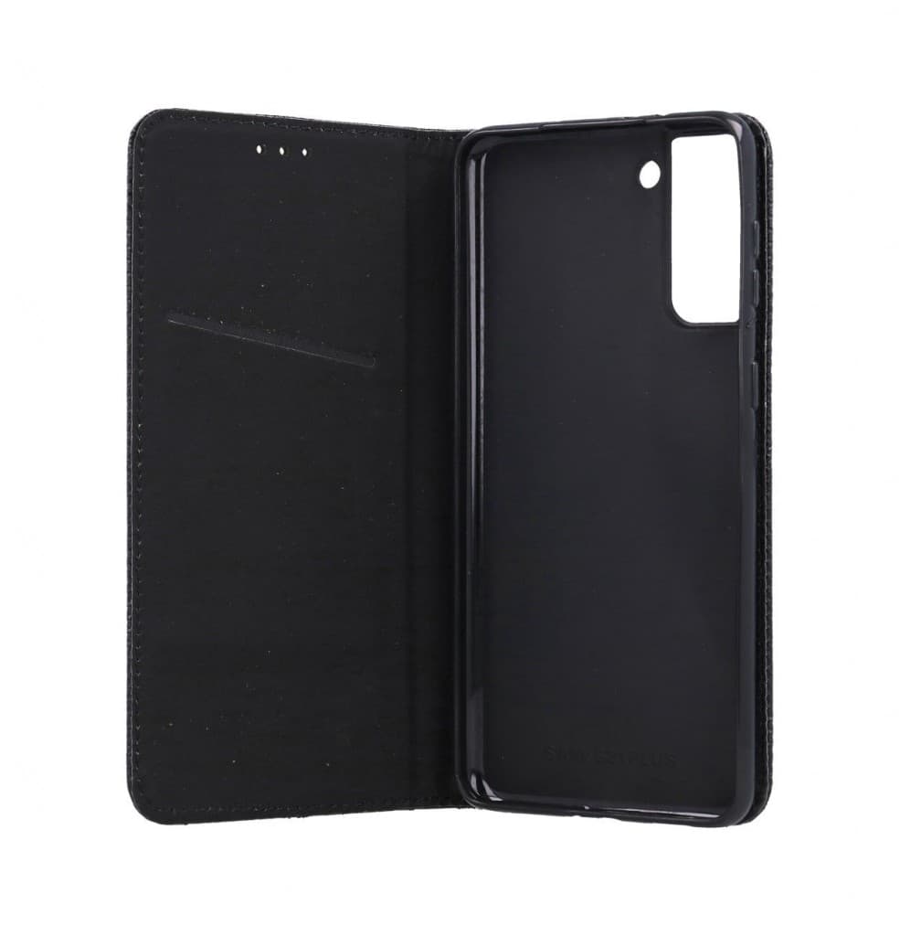 Pouzdro TopQ Samsung S21 Plus Smart Magnet knížkové černé 59415 - náhled 3