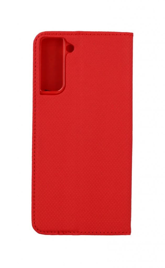 Pouzdro TopQ Samsung S21 Plus Smart Magnet knížkové červené 59416 - náhled 2
