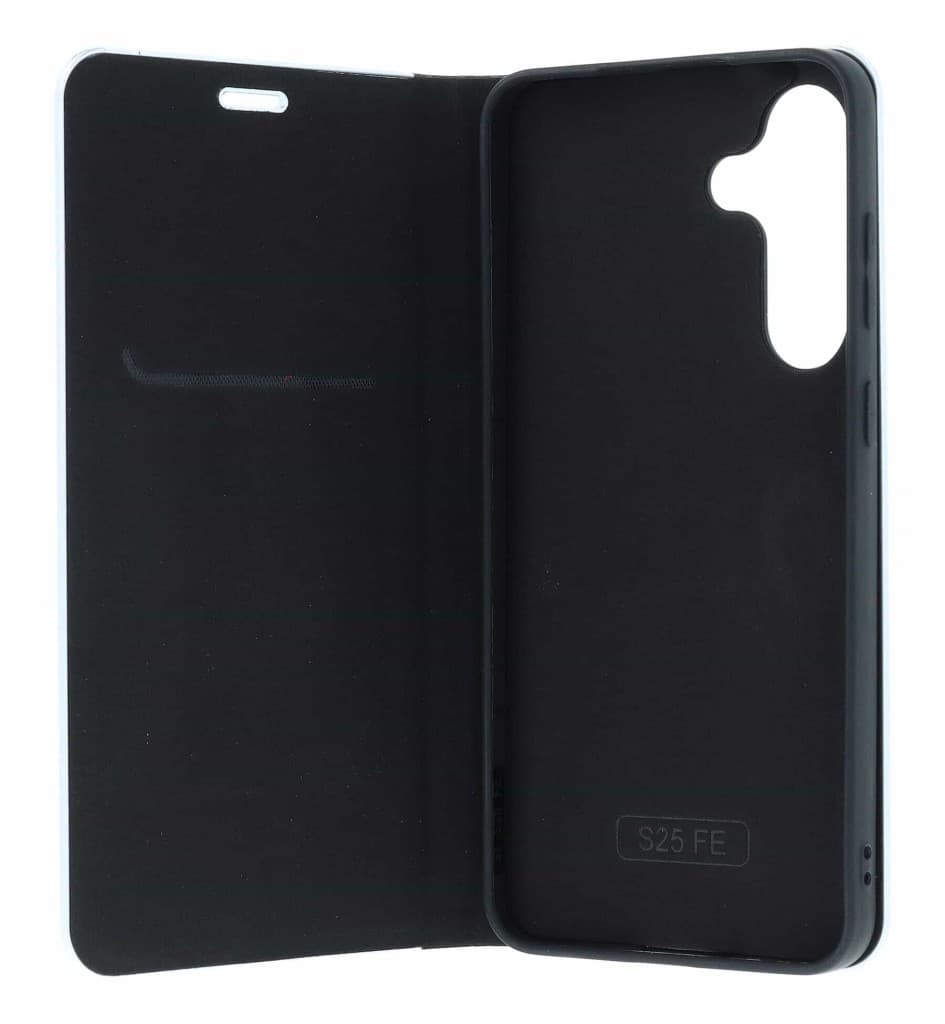 Pouzdro TopQ Samsung S25 FE knížkové Luna Carbon Book černé 173159 - náhled 3