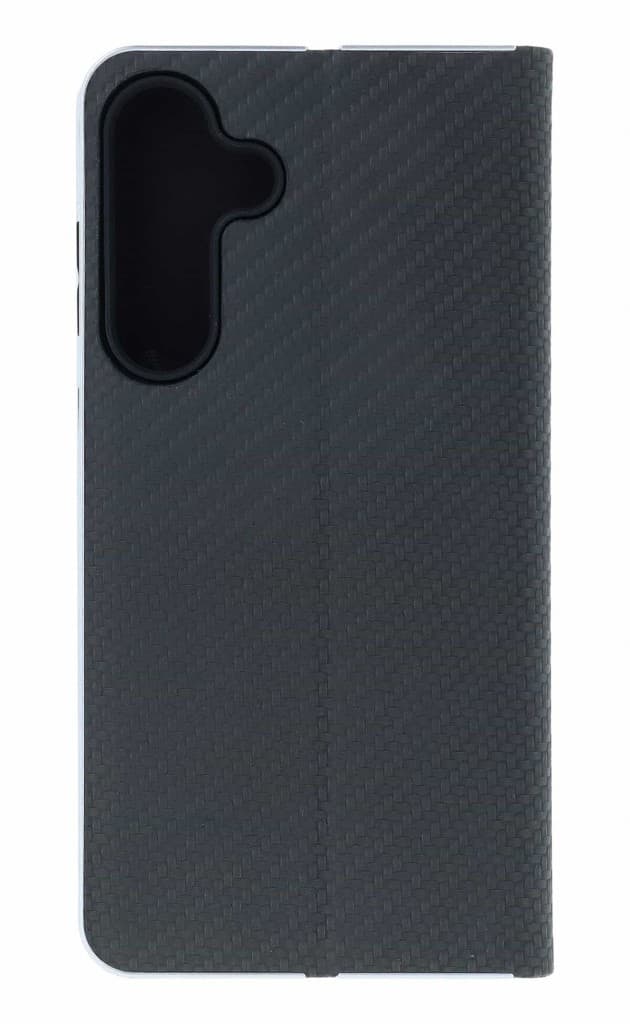 Pouzdro TopQ Samsung S25 FE knížkové Luna Carbon Book černé 173159 - náhled 2