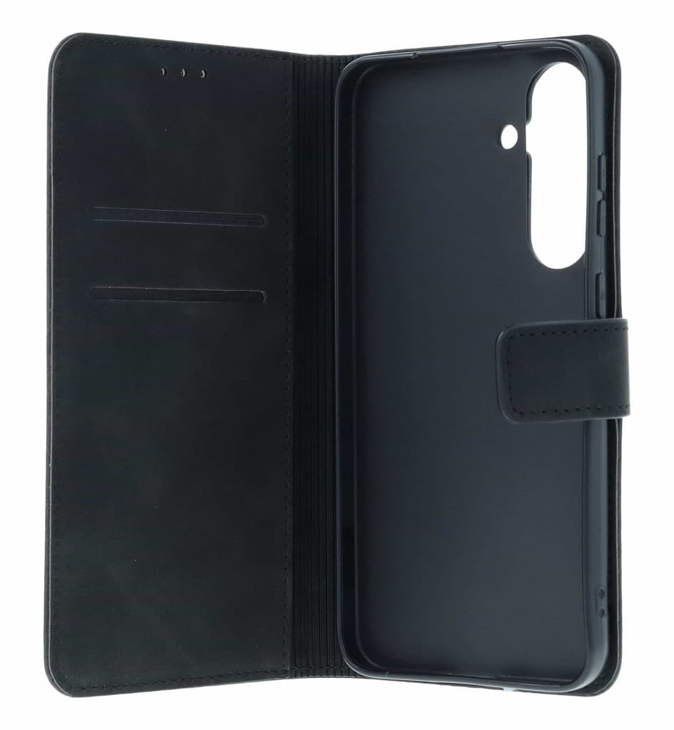 Pouzdro TopQ Tender Samsung S25 FE knížkové černé 173153 - náhled 3